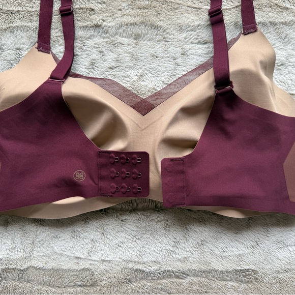 HONEYLOVE CrossOver V-Neck Bra in Fig Size XL - Picture 10 of 11